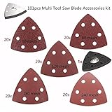 101 Dremel Bosch Fein 振動マルチツールセット PC 研磨ディスクサンドペーパー