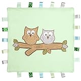 SlumberTag Baby Comforter, Mint Owl [並行輸入品]