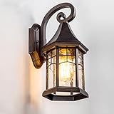 YJH+ レトロ屋外ウォールランプ防水Led屋外通路バルコニーパティオランプガーデンヴィラ外壁照明シングルヘッドE27 美しく、寛大な ( 色 : #2 , サイズ さいず : 17*35CM )