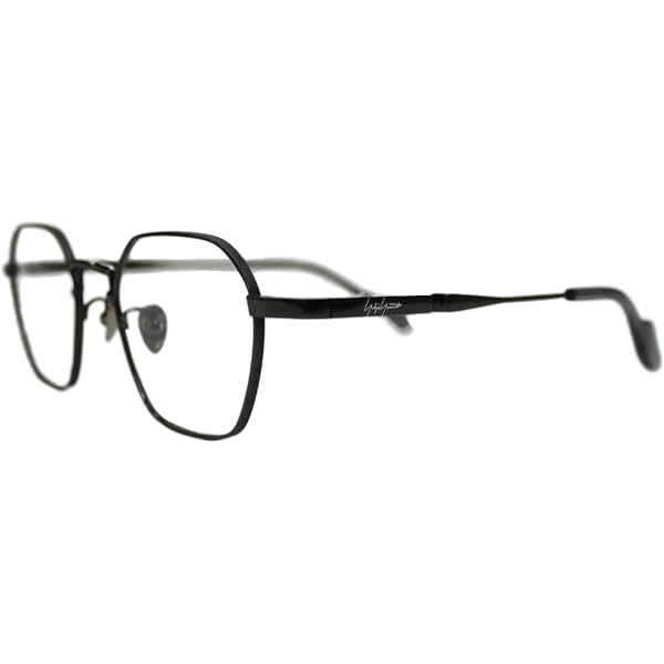 Amazon | メンズ ヨウジ ヤマモト メガネ 日本製 19-0086 2 c02 49mm