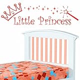 Huanyi Little Princess – クラウン星ビニール壁アート部屋ステッカー保育園赤ちゃん子供