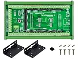 Arduino GIGA R1 WiFi、DINレールまたはネジマウント用ターミナルブロックアダプターモジュール、GPIOブレークアウトボード、標準バージョン。