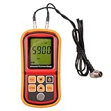 (Ckeyin) デジタル 超音波厚さ計 LCDテスター 深さゲージ 音速メータレンジ1.2 225.0ミリメートル