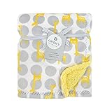 Carters Plush Blanket - Mod Giraffe (Valboa with Microplush) by Triboro