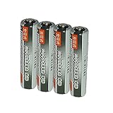 JC 充電式電池 単4形 4個パック [容量:1000mAh 約500回使用可能] 充電池 ニ...