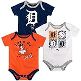 Detroit Tigersベビー/幼児Go Team 3 Piece Creeper Set