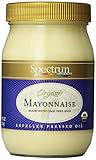 Spectrum ケージフリー卵、16 FLと料理のオーガニックマヨネーズ。オンス