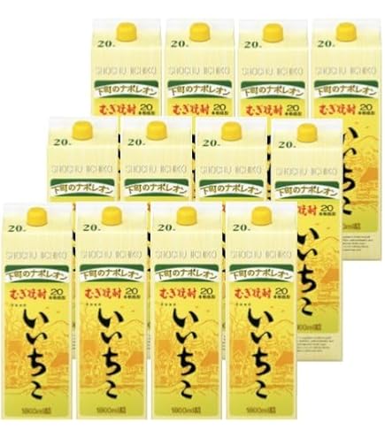 いいちこ20度　1800ml 7本セット　1本あたり1,350円 Amazon.co.jp: いいちこパック [ 焼酎 20度 大分県 1800ml ] : 食品