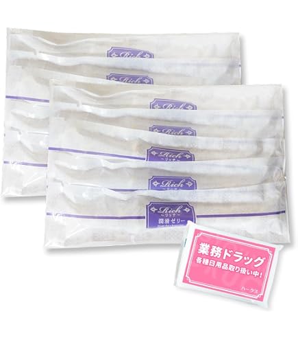 Amazon | リッチ 潤滑ゼリー 5本 3セット 合計15本 潤滑ジェル