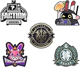 ゼンレスゾーンゼロ 陣営 ステッカー シール 邪兎屋 白祇重工 ヴィクトリア家政 オボルス小隊 対ホロウ特別行動部第六課 特務捜査班 車用ステッカー 自動車 車シール 壁紙 PC 自転車 旅行箱 バイク ノート 汎用 装飾 DIY かっこいい (B,10CM)