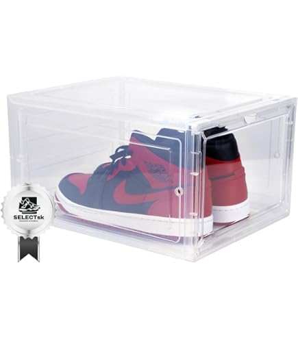 Amazon｜LEYL シューズボックス 横型 クリア スニーカー 透明 収納