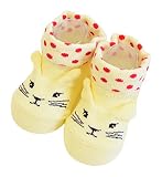 （イーザッカマニアストアーズ）e-zakkamania stores ベビーソックス［ウサギさん］ 7-10cm レッド