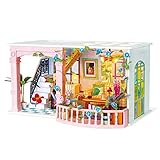 つくるんです® 日本語説明書付 DIY ミニチュアハウス ドールハウス DGF01 ラブリーバルコニー