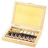 7PCウッドスクリュードリル/カウンターシンクドリル/皿ドリル/ 7セット/木材ドリル/テーパードリル木箱