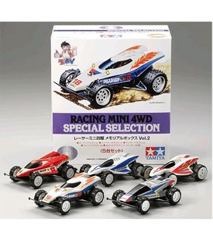 Amazon | タミヤ レーサーミニ四駆メモリアルボックス Vol.4 通販