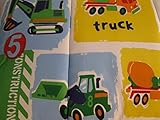 Kids Collection Trucks, Construction Vehicles Theme 5 Piece Complete Bedding Set - Twin Size [並行輸入品]