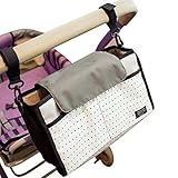 ベビーカー用バッグ ドリンク ボルト ボルダー 小物入れ 収納 コンパクト (black)
