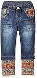 クリフメイヤー キッズ 裾レイヤードパンツ 90 D/BLUE 1424014K