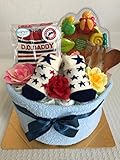 出産祝い おむつケーキ 男の子[ダディオダディ」ベビーギフト オムツ パンパース 誕生日 プレゼント
