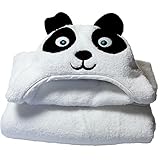 Little Ashkim Panda Hooded Towel (2T-5T) by Little Ashkim
