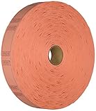 Roll Of 2000 Orange Blank Carnival Style Tickets [並行輸入品]