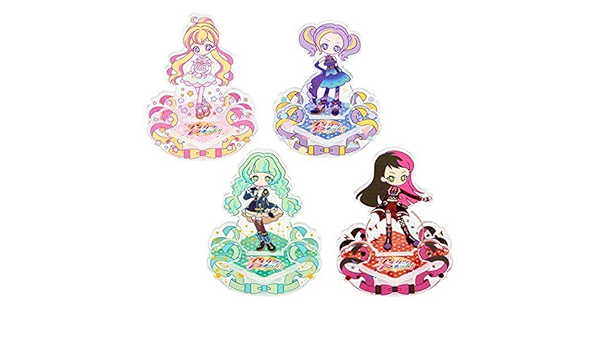Amazon アイカツデザインマート アイカツプラネット ゆらゆらアクリルスタンド 全4種 舞桜ルリ ビート キューピット By アイカツスタイル アイドル 芸能人グッズ 通販
