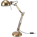 ＩＫＥＡ/イケア FORSA：ワークランプ 黄銅色 （604.035.22）