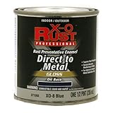 True Value xo8-hpブループレミアムx-o Rust内部/外部グロスAnti Rustエナメル、1 / 2-pint