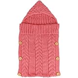 Jastore Newborn Baby Kids Toddler Wrap Swaddle Blanket Knit Blanket Swaddle Sleeping Bag Sleep Sack 