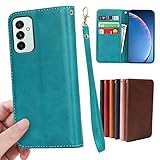 Galaxy M23 5G ケース 手帳型 適用 GalaxyM235G SM-M236QLBFSJP スマホケース 手帳 GalaxyM23手帳ケース GalaxyM23ケース ギャラクシーM23 手帳型ケース GalaxyM23スマホケース GalaxyM23カバー M23ケース GalaxyM235Gケース ギャラクシー M23 5G カバー 【GoKIGIoD】 財布型 スマホケース 内蔵マグネット 弱磁 ストラップ 同梱 カード収納 ストラップホール スタンド機能 耐衝撃 レトロ ライトブラウン