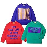 (ラベンダー/90cm)ベビー服 男の子 トレーナー 長袖 Moujonjon ムージョンジョン 裏毛 日本製 フロッキーロゴプリント 男児 ベビー