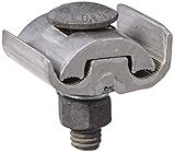 Morris 96012 Parallel Groove Clamp Mechanical Connector Type aluminum 1 Bolt Wire Range [並行輸入品]
