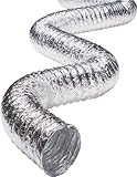 Deflecto a0425 – 34 4 " x25 'アルミニウムフレックスダクト – Plain End