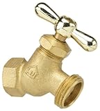 Homewerks VHN-STD-B3B Hose Bibb with No-Kink Design, Female Thread, Brass, 1/2-Inch [並行輸入品]