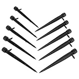 灌漑用ドリッパー 散水用具 点滴ノズル ガーデニング 芝生 花壇 温室 360調整可能 ドリッパー 50本入りセット