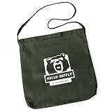 スタジオトムス HALLO SUPLLY 帽子 男女兼用 メンズ レディース CVS 2WAY SD KUMA キャンバス ショルダー BAG (オリーブ)