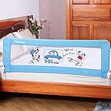 (ヘラサ)Herasa　ベッドフェンス　ベッドレール　ベビーベッドガード　ポータブル　かわいい （一枚）(1.5, 2)