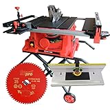 STAX TOOLS 655 メンフィス(10"テーブルソー) + ルーターテーブル + Freud ブレード LP60タイプ 仕上げ用 250mm/#LP60M001セット