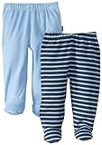 JoJo Maman Bebe新生児女の子2パックレギンスwithフィート US サイズ: 6 - 9 Months カラー: ブルー