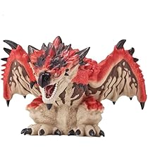鎮座獣　モンスターハンター　ジンオウガ　リオレウス モンスターハンター」より「リオレウス」と「ジンオウガ」が