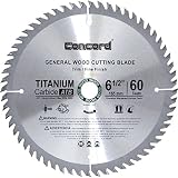 Concord Blades WCB0650T060HP 6-1/2-Inch 60 Teeth TCT General Purpose Hard & Soft Wood Saw Blade [並行輸