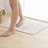 Iris Ohyama Diatomaceous Earth Quick Dry Bath Mat