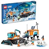 レゴ(LEGO) シティ アークティック エクスプローラー トラック モバイル ラボ 60378 組み立ておもちゃセット 対象年齢6歳以上 追跡車両 スキー実験室 隕石 雪の風景 ミニフィギュア4体とシロクマのフィギュア3体付き 6425847