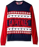 NHL Washington CapitalsライトアップOne Too Many醜いセーター、Xラージ