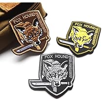 Amazon.co.jp: MGS メタルギア ミリタリー パッチ ワッペン コスプレ