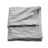 Sonnenstrasse 11 Flowers Woven Baby Blanket (120 x 150 cm, Grey) by Sonnenstrasse 11