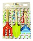 Tierra Garden 53-B5100 Briers Kids Triple Pack Tool Set, Includes Hand Fork, Trowel and Rake [並行輸入品]