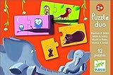 DJECO PUZZLE DUO MOM AND BABY 12 PUZZLES by Djeco