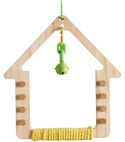 Amazon | バードテント 止まり木 鳥 ブランコ 鳥の巣 おもちゃ