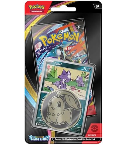 Pokémon TCG: Mega Evolution—Chaos Rising Booster Display : Amazon